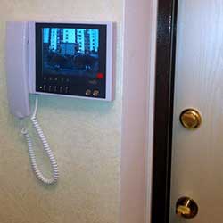 Установка видеодомофона на 10 квартир, 8 (495) 641-96-97